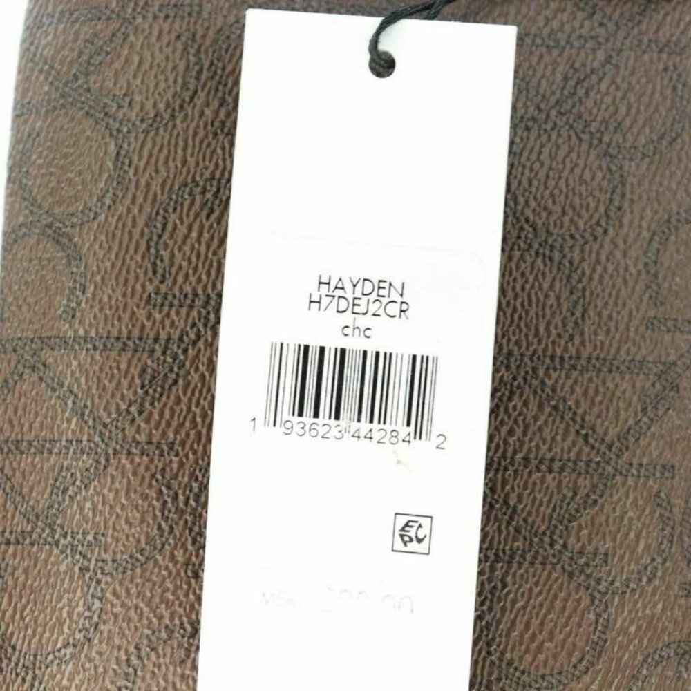 Calvin Klein Womens Hayden Crossbody Bag Brown Sig - Picture 8 of 8